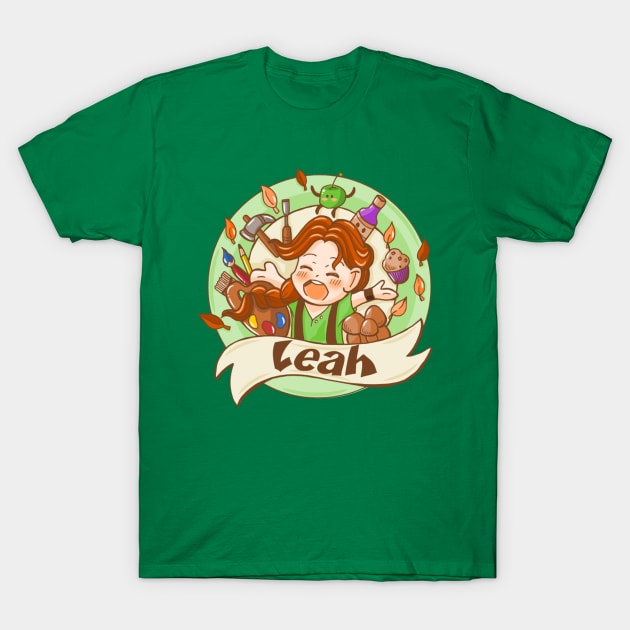 Leah Stardew Valley T-Shirt by ThaisMelo